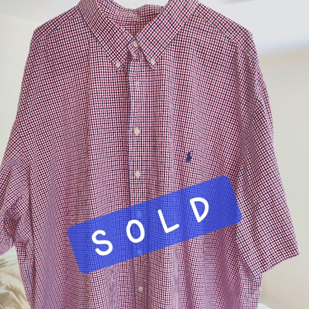 Polo Men's Madras Shirt